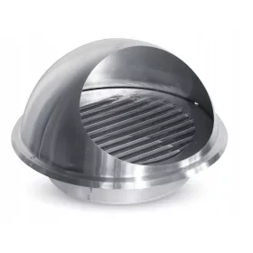 Anemosztát - SZÍVÓ - ROZSDAMENTES FAL 150mm KIPUFOGÓ