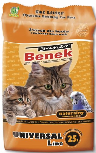 Alom nyulaknak és kis rágcsálóknak - Super Benek univerzális macskaalom 25L