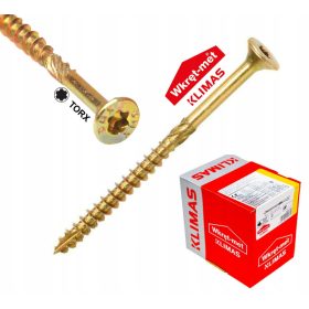 Asztalos csavarok fához Wkręt-Met 5 x 120 mm 200 db.