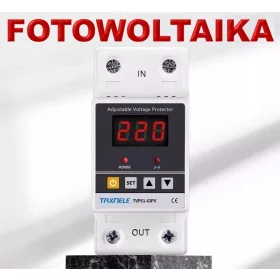   Feszültségcsökkentés (253V) a TVPS1-63PV hálózatban (63A)