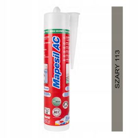   Szilikon tömítők, ragasztók -  Szilikon Mapei Mapesil AC 310ml - 113 Szürke