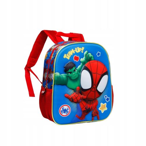  Spiderman KARACTERMANIA egyrekeszes óvodai hátizsák fiúknak, tarka