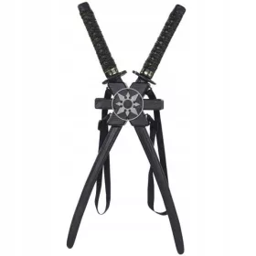   Kard, szablya jelmezhez - Ninja 2 Set XXL Samurai Katana Warrior