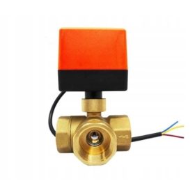 Háromjáratú szelep DN25 1 hüvelyk működtetővel