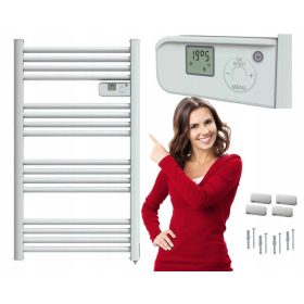   Goodhome elektromos fürdőszobai radiátor 500 W 550 x 980 mm fehér