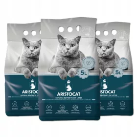   Alom nyulaknak és kis rágcsálóknak - Aristocat bentonitikus természetes macska 3x5l macska