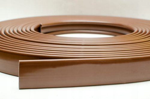 Lépcső élvédő profilok - Kapályszalag 35x8 mm barna 20 MB