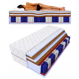 Medi matrac 120x200 dupla kemény 2xkokos zseb h5