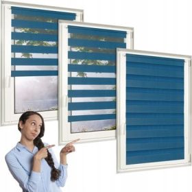   Nappali és éjszakai redőnyök - Hengervak minden este 57x150 -27 színek sok méretben