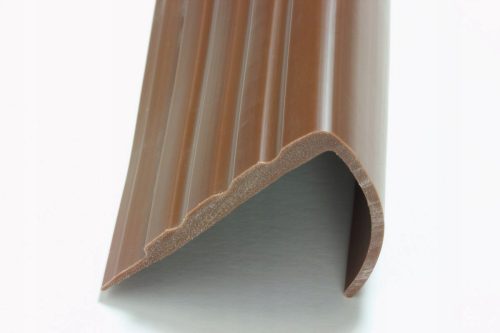 Lépcső élvédő profilok - Szállási profil összeszerelése 40x35 mm 2,5 m bronz