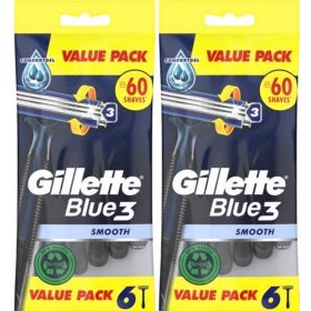  Gillette GILETTE BLUE3 SMOOTH eldobható borotva, 12 db.