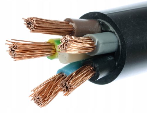 Kerek elektromos kábel, rugalmas (kötél) OWY Digma 5 x 1,5