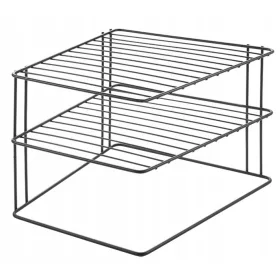  Metaltex polc 25x25x19 cm fekete