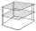  Metaltex polc 25x25x19 cm fekete