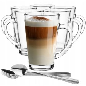  Glasmark latte poharak 300 ml 6 db.