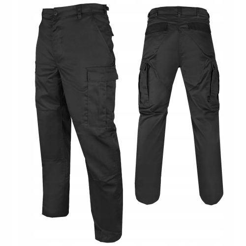 Katonai nadrág - FÉRFI KATONAI TARTÓS HARCNADRÁG M65 BDU T/C MIL-TEC BLACK S