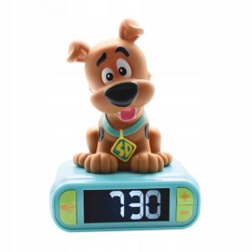   Óra a gyerekszobába - Lexibook scooby-doo ébresztőóra LED éjjeli lámpa elektronikus óra gyermekeknek