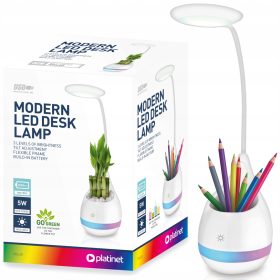   Gyermek asztali lámpa - LED asztali lámpa 5W fehér ceruza tok kiegészítőkhöz