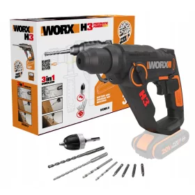  Worx SDS Plus 20 W fúrókalapács
