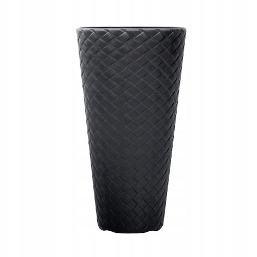  Prosperplast virágcserép 30 cm x 30 x 55 cm átmérőjű 30 cm műanyag fekete