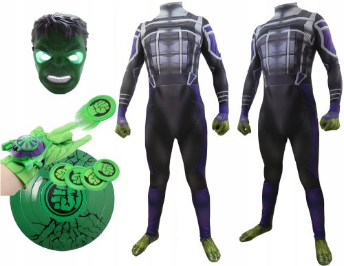 Fiú jelmez - Öltözködő ruházat Hulk bőr 128/134 jelmez