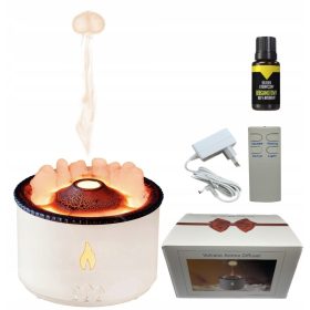   Párásító, légtisztító - Léghidratáló, lámpa diffúzolaj -vulkán