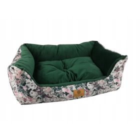    Beszka kutyajáróka, fekete, kék árnyalatai, 65 cm x 55 cm