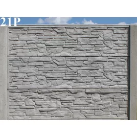 Ferrumbet kerítés fesztávja 205 x 200 cm beton