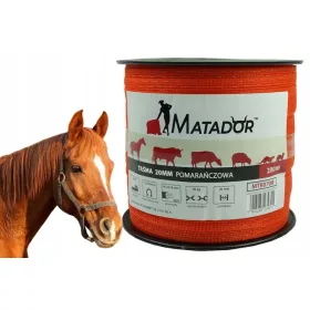 Elektromos szalag pásztornak LÓ-hoz 20mm 200m