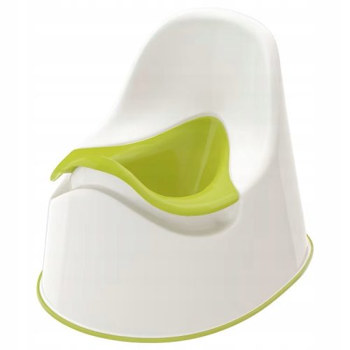 Bili, wc ülőke - IKEA LOCKIG bili, fehér és zöld