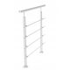Kapaszkodó a lépcsőhöz - 110 cm, Ø42,4/4x Ø12 mm, vágás, vágás, vágás