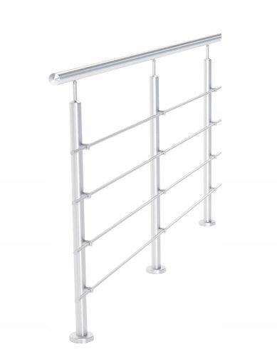 Kapaszkodó a lépcsőhöz - Kalustrade 220 cm, Ø42,4/4x Ø12 mm, vágás
