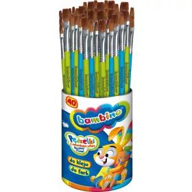 Ecset gyerekeknek - Bambino Mix kefék 40 db