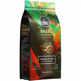   Kávébab brazil monte carmelo 1 kg 100% arabica frissen égett 48h