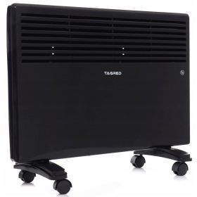 TAGRED 1500 W-os konvektoros fűtőtest, fekete