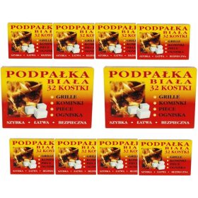    Fehér tűzhely 32 kockás x 10 csomagos tűzhely grilltűzhelyhez