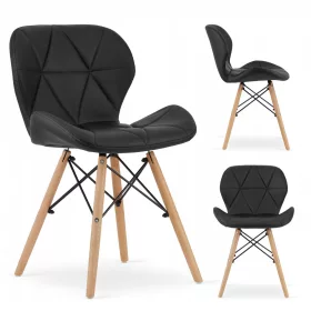 Elva DSW szék kárpitozott, modern öko -ágazat