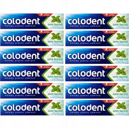 Fogkrém gyerekeknek - COLODENT Super Freshness Paste SET 12x 100ml