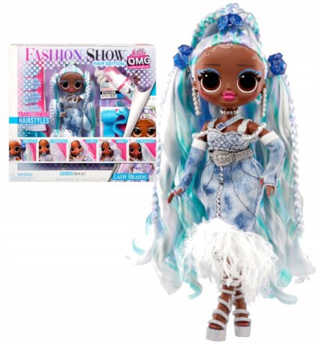  LOL Surprise OMG OMG Fashion Show Hair Edition Lady Braids baba