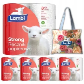   Konyharuha - 3-rétegű lambi erős csomag csomagpapír törölközők