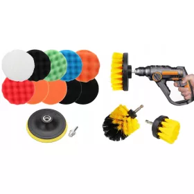 Csavarhúzó kefék + párnák, XL szett