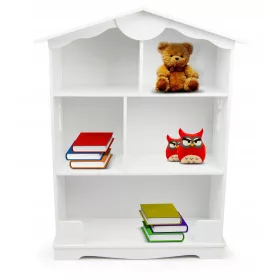  Leomark polc 76 x 30 x 101 cm fehér