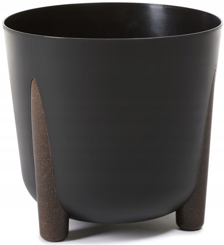  BratGO virágcserép 34 cm x 34 x 32 cm átmérőjű 34 cm műanyag krém
