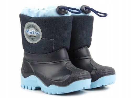 Gyermek téli cipő - Gyerek hócsizma 22-468 Galoshes gyapjúval