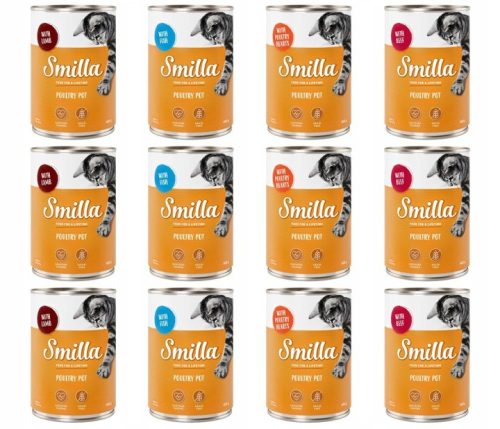  Smilla nedves táp csirke 2,4 kg