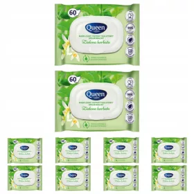 Vécé papír - Hidratált WC -papír fragle queen10x60 db