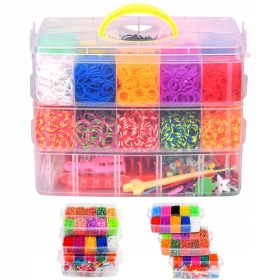   Gyermek hajgumi - Színes gumiszalagok sorozata 15 000 DCs luxus szalag