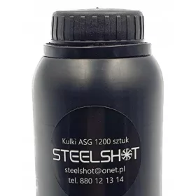   Airsoft labdák - Steelshot ASG acélgolyók 6 mm-es konténer 1200 db