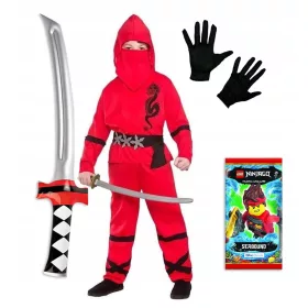   Fiú jelmez - Ninjago ninjago jelmez piros kártyák 116/122 + kard
