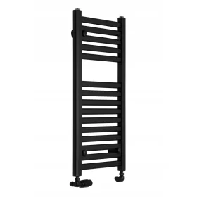    Heat & Style 291 W-os vizes fürdőszobai radiátor 400 x 800 mm fekete